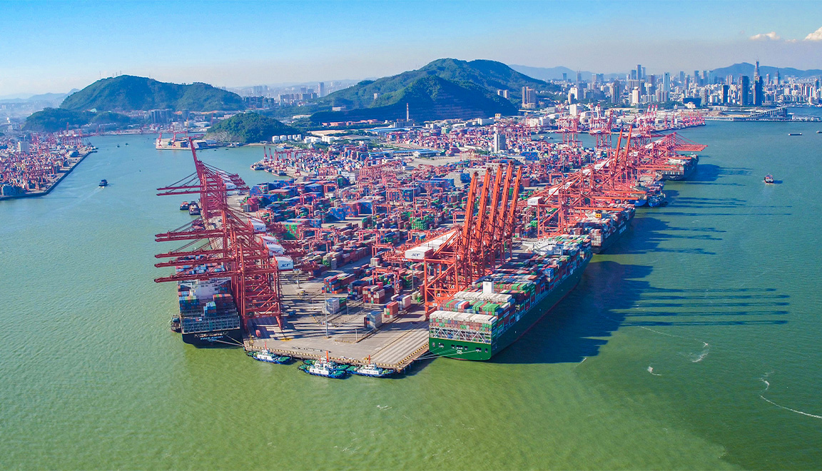 深圳港蛇口港区三突堤集装箱码头三期工程