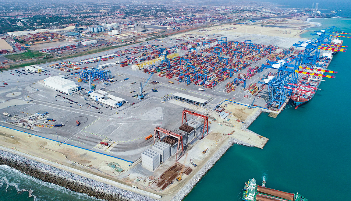 加纳特码新集装箱码头工程