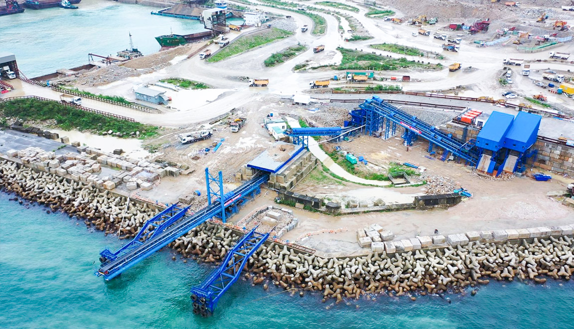 香港国际机场第三跑道项目3206标公众填料处理工程