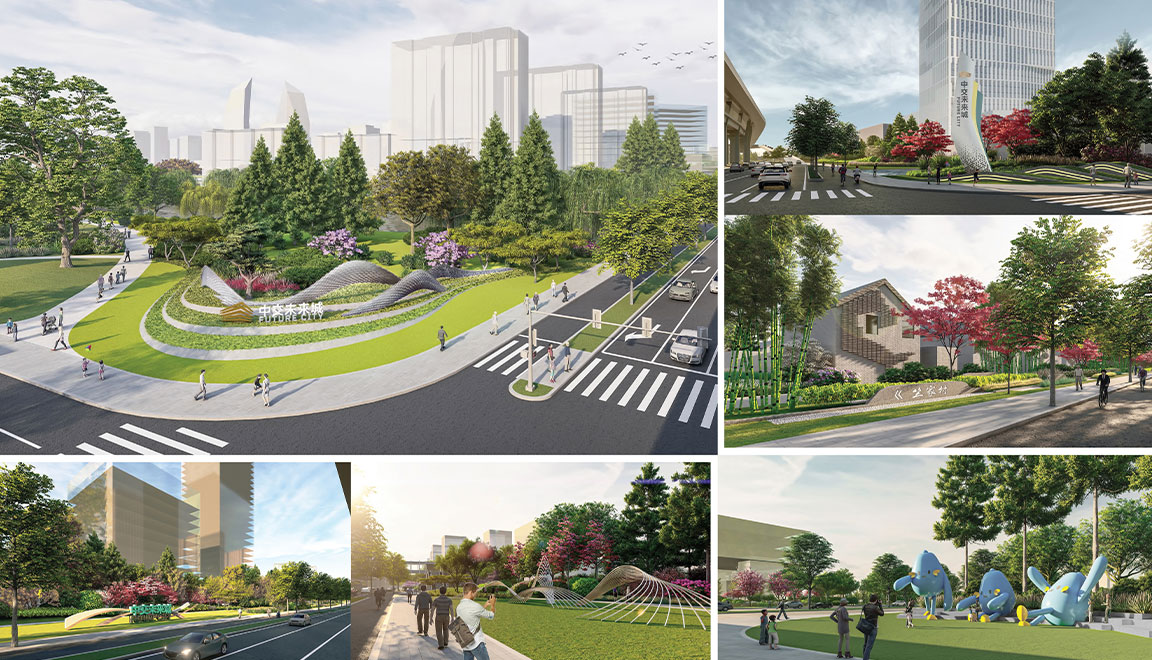 东环线（儒江路—四明路段）两侧改造提升工程（机场路南延线两侧绿地景观工程）