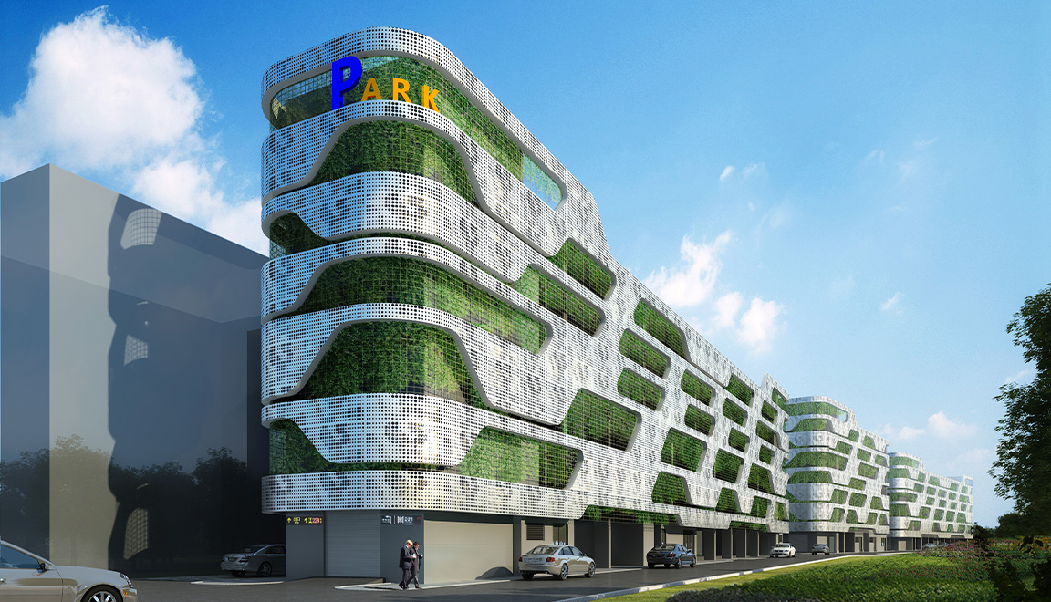 三亚金鸡岭社区立体停车楼