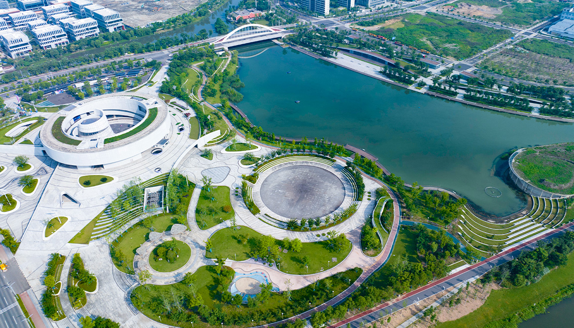 宁波奉化城市转型示范区综合开发项目—滨江生态公园