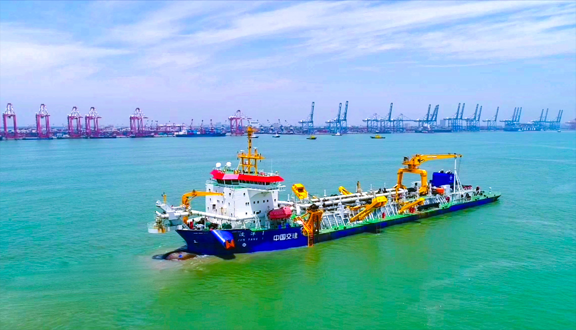 广州港出海航道一期、二期、三期、深水航道拓宽、环大虎岛航道工程