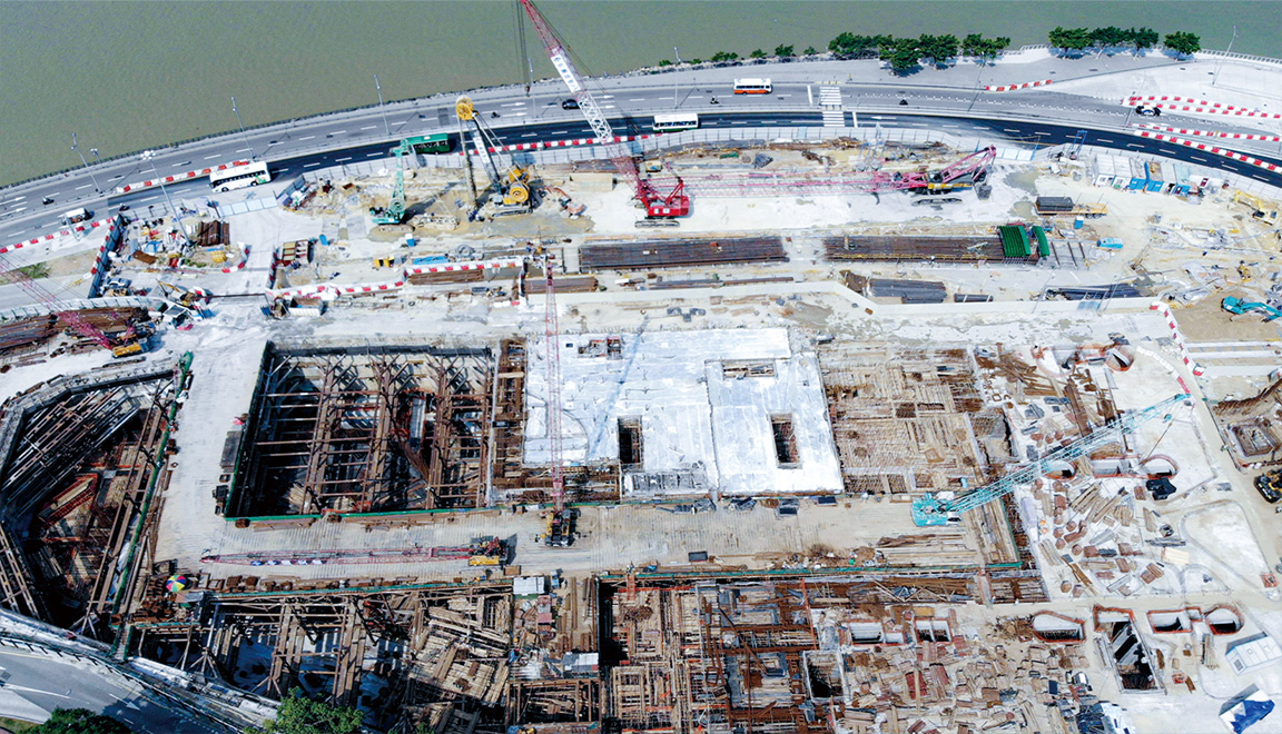 澳门妈阁交通枢纽建造工程