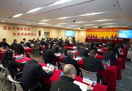 公司召开2024年安全质量环保工作会、一季度安委会暨保密工作会议 