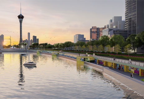 匠心筑城 | 澳门雅文湖畔，葡韵水岸焕新生 